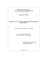 Nghiên cứu các giải pháp middleware trong hệ thống truyền hình số 