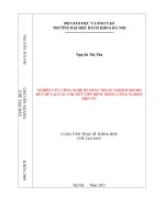 nghiên cứu công nghệ ép chảy thuận nghịch micro để chế tạo các chi tiết tiếp điểm trong công nghiệp điện tử 