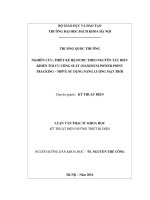 nghiên cứu, thiết kế hệ dc dc theo nguyên tắc điều khiển tối ưu công suất (maximum power point tracking – mppt) sử dụng năng lượng mặt trời 