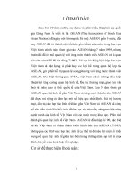 Thực trạng quan hệ kinh tế Việt Nam  Asean từ 1990 đến nay