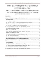 LUẬT TƯ PHÁP QUỐC TẾ TẠI NƯỚC CỘNG HÒA PHÁP  PHẦN 2