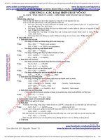 HỆ THỐNG LÝ THUYẾT & BÀI TẬP DÙNG BỒI DƯỠNG VÀ NÂNG CAO HÓA HỌC 9