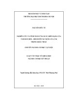 Nghiên cứu và tính toán ứng suất, biến dạng của tấm đàn hồi   dẻo dưới tác dụng của tải trọng khác nhau 