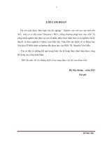 Nghiên cứu chế tạo cảm biến khí NO2 trên cơ sở dây nano tungsten ( WO3) bằng phương pháp mọc trực tiếp  