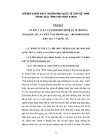Đổi mới chính sách thương mại quốc tế của Việt Nam trong quá trình hội nhập Asean