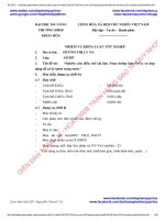 Nghiên cứu điều chế nano Fe Cu và sử dụng để xử lý nitrat trong nước ngầm