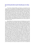 Hoá chất đang hiện diện trong đời sống hằng ngày của chúng ta