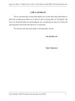 Nghiên cứu tổ chức và tính chất của thép SKD11 khi làm lạnh âm sâu  