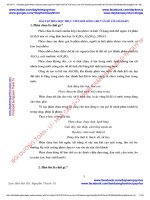 BÀI tập hóa học THỰC TIỄN đời SỐNG (385 vấn đề có GIẢI đáp)