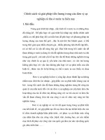 Chính sách và giải pháp tiền lương trong các đơn vị sự nghiệp có thu ở nước ta hiên nay