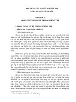 NỘI DUNG các CHUYÊN đề ôn THI NÂNG NGẠCH VIÊN CHỨC 
