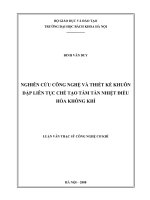 nghiên cứu công nghệ và thiết kế khuôn dập liên tục chế tạo tấm tản nhiệt điều hòa không khí 