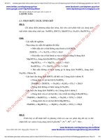 Bài tập bồi dưỡng HSG quốc gia và quốc tế phần hóa phân tích