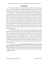 Đề tài Đảng lãnh đạo thực hiện công tác xoá đói giảm nghèo giai đoạn 1986 đến nay