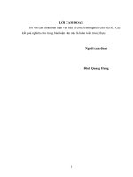 Nghiên cứu công nghệ sản xuất oxit vonfram (WO3) kỹ thuật từ tinh quặng 