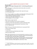 câu hỏi trắc nghiệm quản lý thuế (tài liệu ôn thi công chức thuế) 