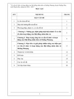 Cơ cấu tổ chức và hoạt động của hội đồng nhân dân xã hoằng phượng, huyện hoằng hóa, tỉnh thanh hóa, nhiệm kỳ 2016   2021 