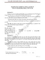 bài tập nghiệp vụ thuế  (tài liệu ôn thi công chức thuế) 