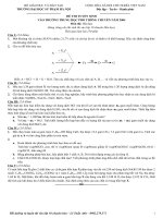 TUYỂN tập đề THI vào lớp 10 CHUYÊN hóa ĐHSP HN 2004  2017