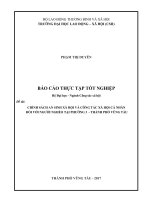 chính sách an sinh xã hội và công tác xã hội cá nhân đối với người nghèo tại phường 3 tp vũng tàu 