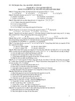 Ly thuyet va bai tap hoa hoc trong cac de thi dai hoc 2007 2014