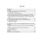 Buôn lậu và gian lận thương mại  Thực trạng và giải pháp