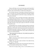 Tăng cường quản lý của nhà nước về tiêu chuẩn hoá trong lĩnh vực Nông sản  Thực phẩm