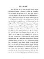 Đa dạng hóa dịch vụ internet ADSL cho khách hàng người tiêu dùng cá nhân của Viettel