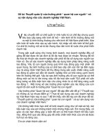 Thuyết quản lý của trường phái “quan hệ con người“ và sự vận dụng vào các doanh nghiệp Việt Nam