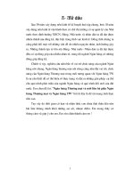 Ngân hàng Thương mại và mối liên hệ giữa Ngân hàng Thương mại và Ngân hàng TW