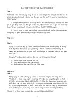 BÀI tập THUẾ gía TRỊ GIA TĂNG (tài liệu ôn thi công chức thuế 