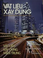 Vật liệu xây dựng  tạp chí của hội vật liệu xây dựng việt nam 