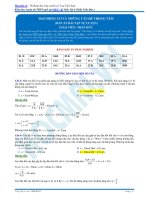 Đáp án  hướng dẫn giải bài tập tự luyện giao động cơ