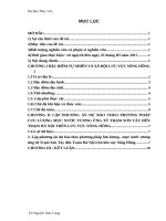 LẬP PHƯƠNG ÁN DỰ BÁO THEO PHƯƠNG PHÁP LƯU LƯỢNG MỰC NƯỚC TƯƠNG ỨNG TỪ TRẠM SƠN TÂY ĐẾN TRẠM HÀ NỘI TRÊN LƯU VỰC SÔNG HỒNG