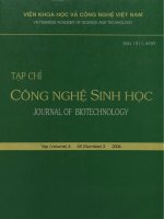 Cảm ứng tạo callus và tái sinh chồi từ callus ở cây hoa loa kèn lilium formolongo làm cơ sở cho công tác chọn tạo giống bằng kỹ thuật chuyển ghen 