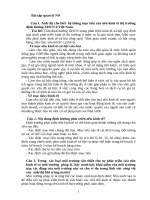 bài tập quản lý nhà nước ôn thi công chức 