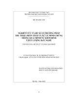 Nghiên cứu và đề xuất phương pháp thu thập, phân tích và xử lý minh chứng trong quá trình tự kiểm định chất lượng dạy nghề 