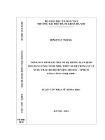 Khảo sát đánh giá một số hệ thống xử lý nước thải bệnh viện bằng công nghệ MBR  thiết kế hệ thống xử lý nước thải cho bệnh viện chợ rẫy   TP hồ chính minh bằng công nghệ MBR 