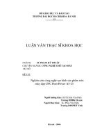 Nghiên cứu công nghệ tạo hình sản phẩm trên máy dập CNC finn   power a5 25 