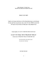 Ứng dụng phần mềm solidworks thiết kế các chi tiết 3d trong giảng dạy môn học vẽ kỹ thuật 