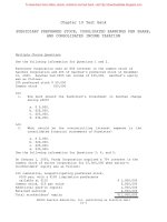 Test bank advanced accounting 10e by beams chapter 10 