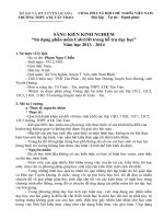 Sang kien KN Sử dụng phần mềm Cabri3D trong hỗ trợ dạy học