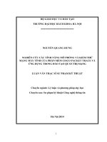 Nghiên cứu các tính năng mô phỏng và kiểm thử mạng máy tính của phần mềm cisco packet trace và ứng dụng trong đào tạo quản trị mạng  