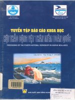 Tuyển tập báo cáo khoa học   hội thảo động vật thân mềm toàn quốc lần thứ tư ngày 5   6 