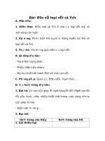 Giáo án điện tử bài Bảo vệ loài vật có ích