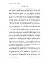 Một số giải pháp nâng cao chất lượng cung cấp dịch vụ Internet và viễn thông tại Công ty phát triển đầu tư công nghệ – FPT