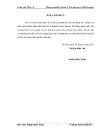 Nghiên cứu hiện trạng môi trường và xây dựng giải phóng đối với chất thải rắn chợ khu vực nông thôn trên địa bàn tỉnh nghệ an  