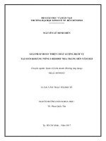 Giải pháp hoàn thiện chất lượng dịch vụ tại suối khoáng nóng i resort nha trang đến năm 2025 