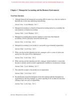 Test bank managerial accounting 12e garrison