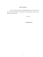 Kiểm toán chất thải và đề xuất các giải pháp quản lý môi trường tổng thể tại công ty TNHH liên doanh ô tô hòa bình 